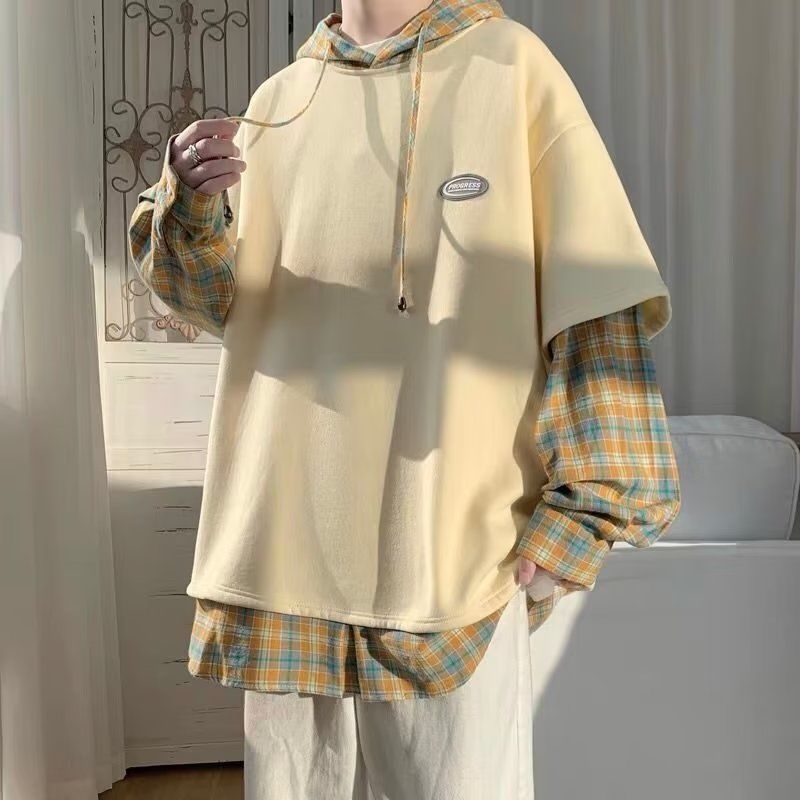 Muški dukserica s kapuljačom i zatvaračem, opuštenog kroja, streetwear za proljeće i jesen