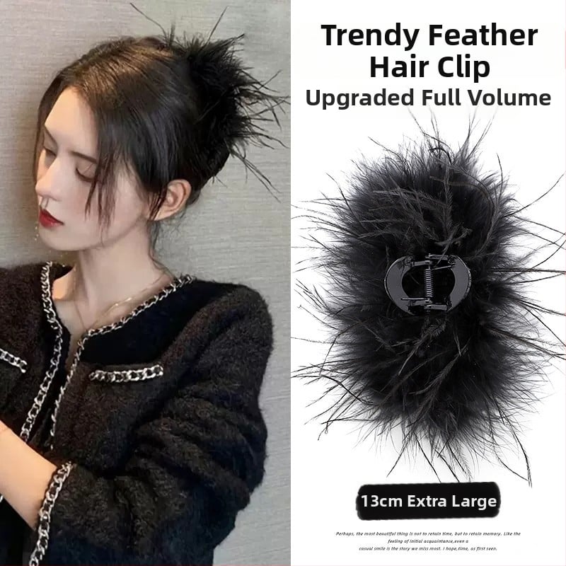 Hajcsat tollas díszítéssel – Szuper Tündér Stílus, kézzel készített fejfedő kiegészítő (Anyag: Tollak; Stílus: Szuper Tündér Tollas; Gyártás: Kézzel készített; Kategória: Fejfedő kiegészítő)