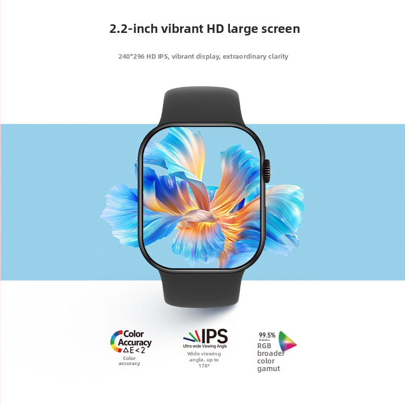 Smartwatch Watch10 S11 — NFC, Alipay, Bluetooth volanie, meranie srdcového tepu a sledovanie spánku