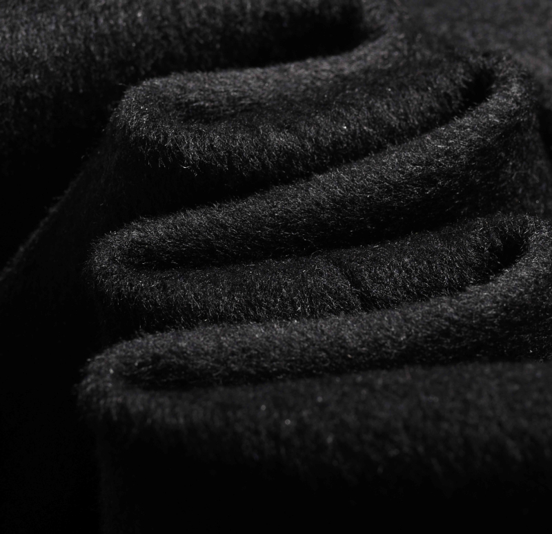 Ανδρικό παλτό από μείγμα μαλλιού – Slim fit, 50% μαλλί, με δύο κουμπιά, πέτο, μονόχρωμο, επένδυση πολυεστέρα, χειμερινή επαγγελματική ενδυμασία