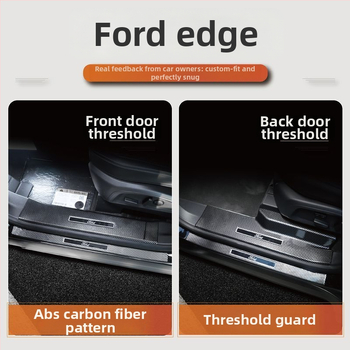 Лента за защита на праговете на вратите с антиплъзгаща подложка и стъпало за посрещане за Sharp Boundary, Sharp Realm и Explorer — марка Yishu; Материал: пластмаса; Артикул: pl815116891284