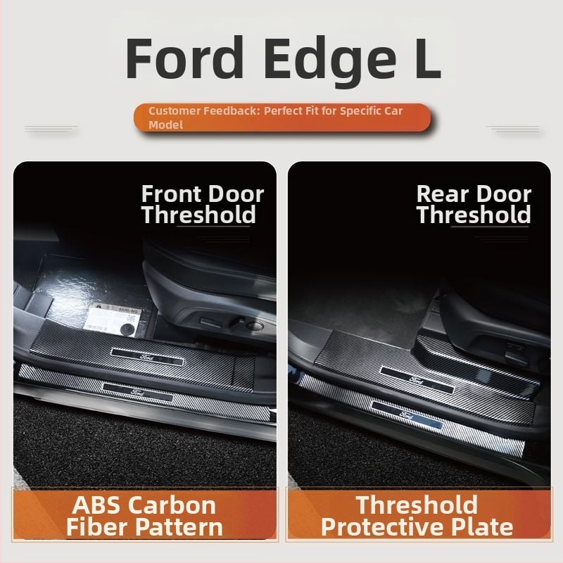 Лента за защита на праговете на вратите с антиплъзгаща подложка и стъпало за посрещане за Sharp Boundary, Sharp Realm и Explorer — марка Yishu; Материал: пластмаса; Артикул: pl815116891284