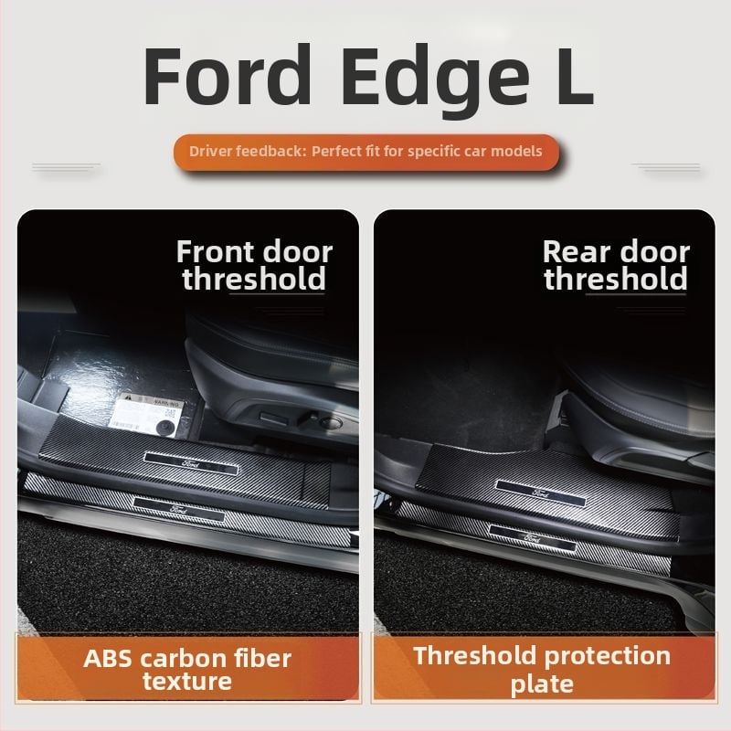 Лента за защита на праговете на вратите с антиплъзгаща подложка и стъпало за посрещане за Sharp Boundary, Sharp Realm и Explorer — марка Yishu; Материал: пластмаса; Артикул: pl815116891284