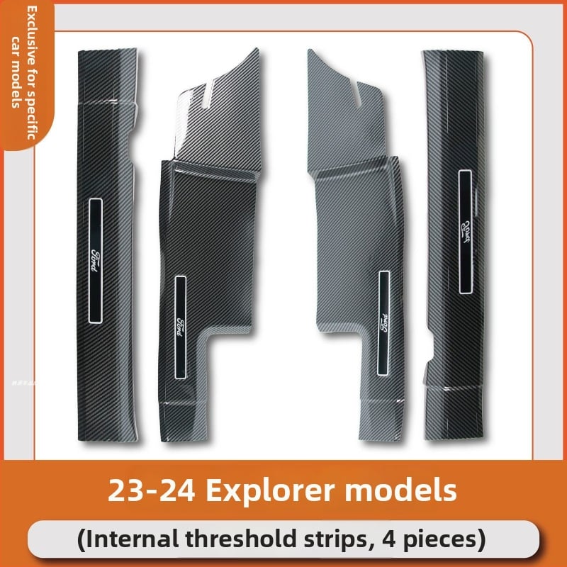 Лента за защита на праговете на вратите с антиплъзгаща подложка и стъпало за посрещане за Sharp Boundary, Sharp Realm и Explorer — марка Yishu; Материал: пластмаса; Артикул: pl815116891284