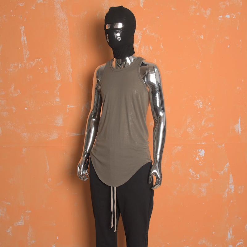 Безръкав топ в корейски стил, Slim-Fit, Lyocell 76% и смеси от химически влакна, тънък плат