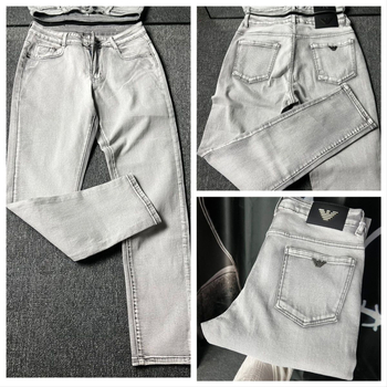 Blugi bărbați cu design triunghi, croială slim straight casual (talie dublă; fermoar cu bandă; catifea texturată; țesătură poliester; patru sezoane)