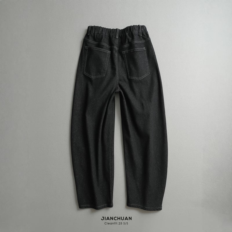 Jeanși bărbătești de iarnă din denim de bumbac, croială dreaptă, căptușeală din catifea