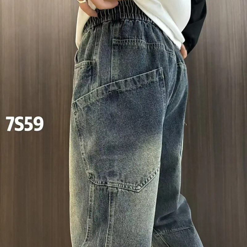 Muške traperice, ravnog kroja, udoban kroj, pamuk, mikroelastičnost, flis podstava