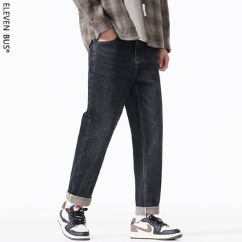 Blugi bărbați lejeri - stil vintage, talie medie, fermoar, micro-elastic, lungime integrală, denim cu 59.9% bumbac / 38.3% poliester / 1.8% spandex