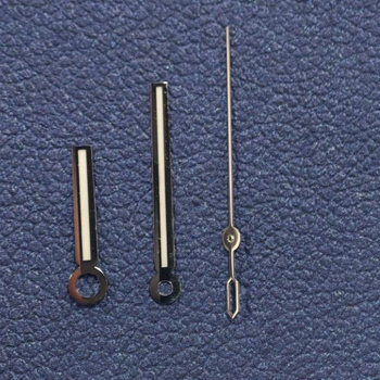 Set de ace pentru ceas, trei ace, luminoase, compatibile cu mișcările 8215/NH35, Cutie: 1, Toamna 2025