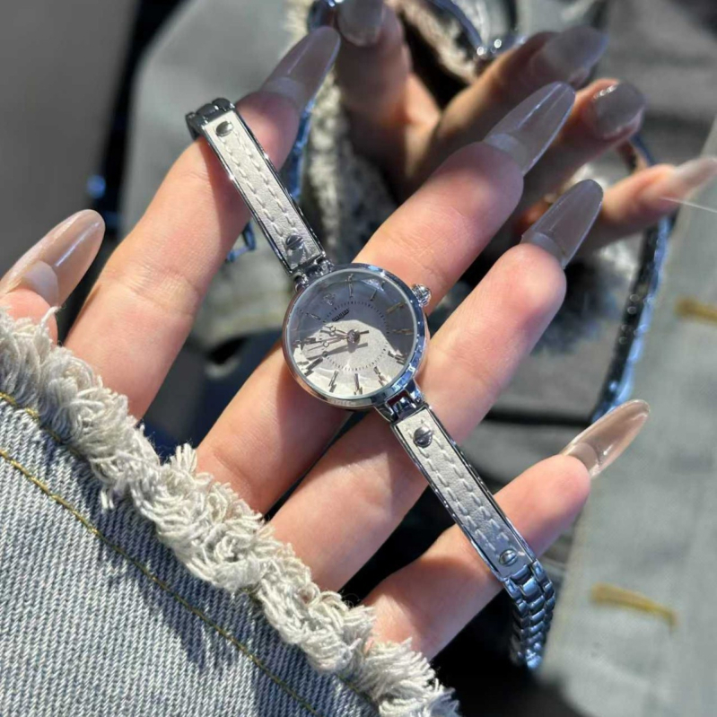 Ženski sat s narukvicom, nježan luksuzan dizajn, kvarcni pogon Miyota 6612 japanskog podrijetla, brojčanik 22 mm, vodootpornost 10 m