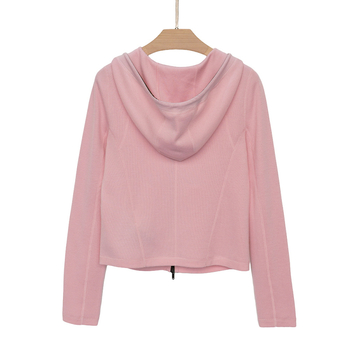 Merino vilnos kardiganas 95%+, užtrauktukas, apvali kaklo linija, ilgomis rankovėmis