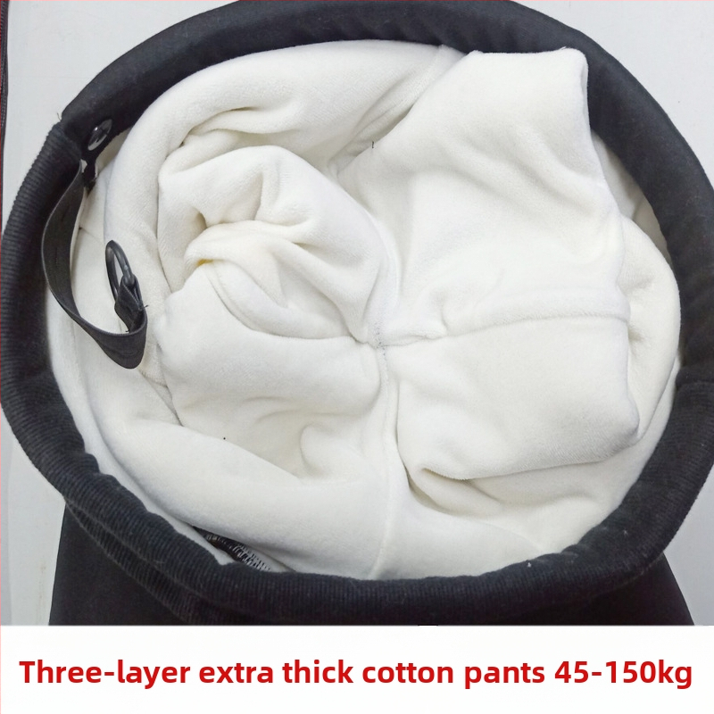 Nėščios moters kelnes žiemai — trijų sluoksnių fleece vidus, medvilnė 70–80%, Island Velvet, labai tirštos, pilvo parama