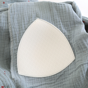 Japonų stiliaus minimalistinis nėštumo slaugos komplektas, medvilnė, ilgomis rankovėmis, kelnės, vidutinio svorio audinys