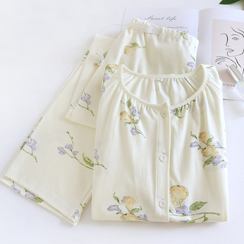 Nėštumo ir žindymo kardiganas – 100% medvilnė, ilgos rankovės, namų drabužiai po gimdymo, tinkamas pavasariui ir rudeniui