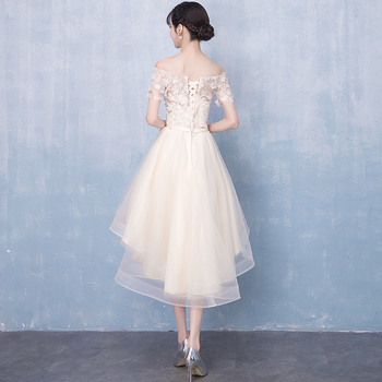 Вечерна рокля с А-линия и висока талия, ръкави 3/4, средна дължина на полата — Пролет 2025