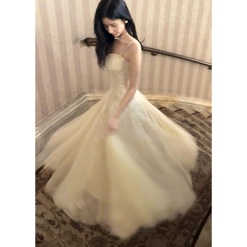 Duga balna haljina bez rukava, s visokim strukom, od poliestera, elegantna večernja haljina