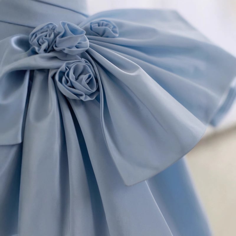 Večernja haljina, A-linijski kroj, visok struk, bez rukava, duga haljina, tkanina 30-50%