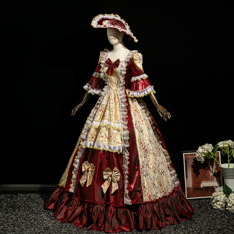 Haljina u europskom stilu Sofia Court – Drama (Materijal: poliester; Postotak glavnog vlakna: 95%+; Sezona: proljeće 2025; Dobna skupina: 18–24)