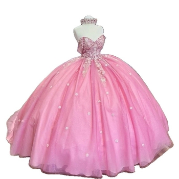 Tulle bal gown za vokalni ispit, bez rukava, s otvorenim ramenima, duga suknja, struk u sredini