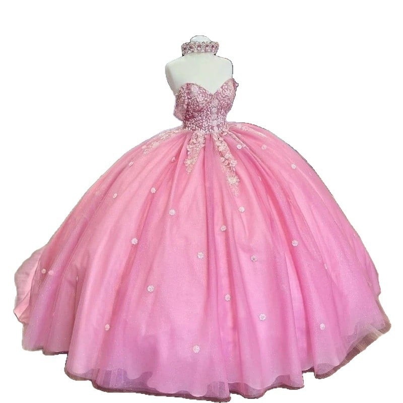 Tulle bal gown za vokalni ispit, bez rukava, s otvorenim ramenima, duga suknja, struk u sredini