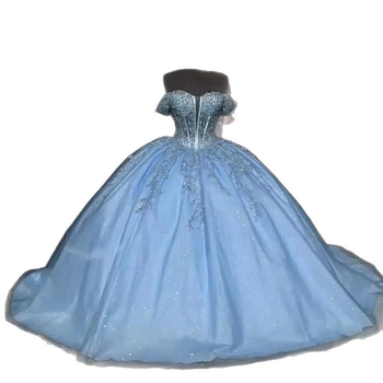 Булчинска рокля с едно рамо, пухкава пола, дълга рокля, висока талия, полиестер