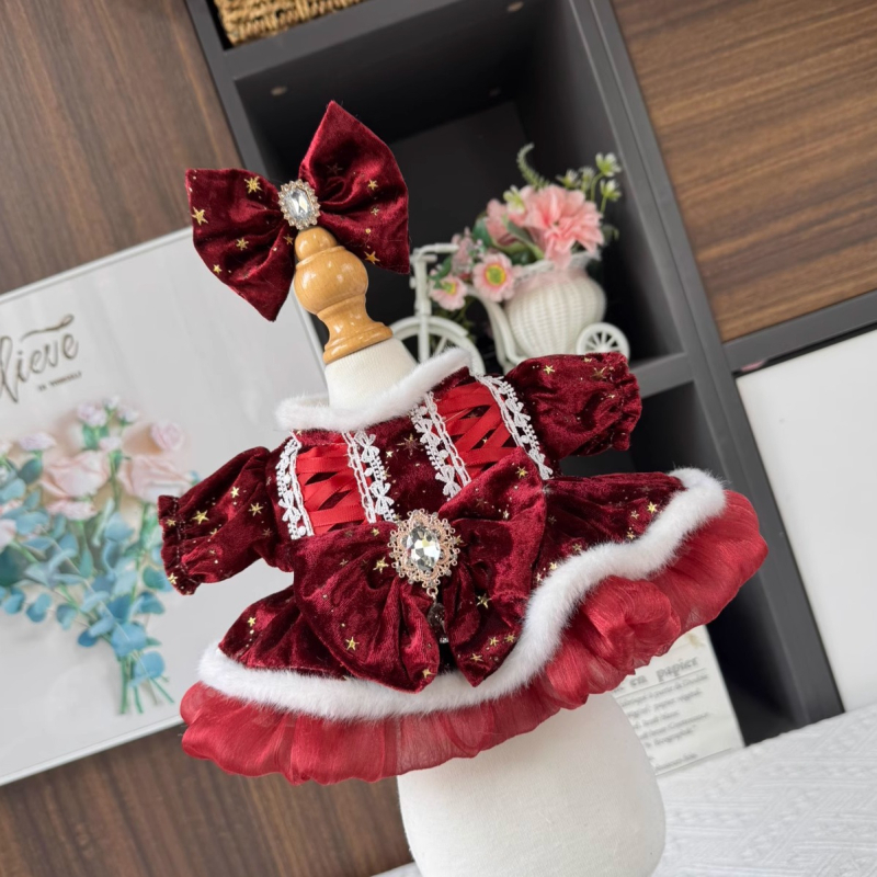 Lutku kleita Lolita stilā, literārais retro (Audums: Cits; Galvenais auduma sastāvs: ≤30%; Etiķete: ar apkakles etiķeti; Pakarinājuma etiķete: ar etiķetēm)