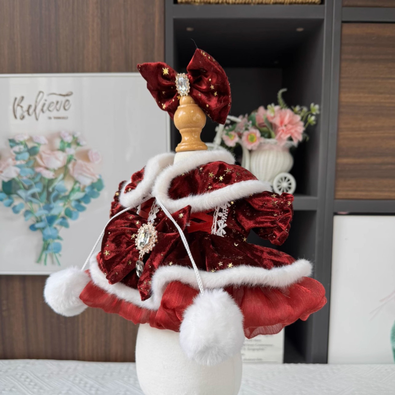 Lutku kleita Lolita stilā, literārais retro (Audums: Cits; Galvenais auduma sastāvs: ≤30%; Etiķete: ar apkakles etiķeti; Pakarinājuma etiķete: ar etiķetēm)