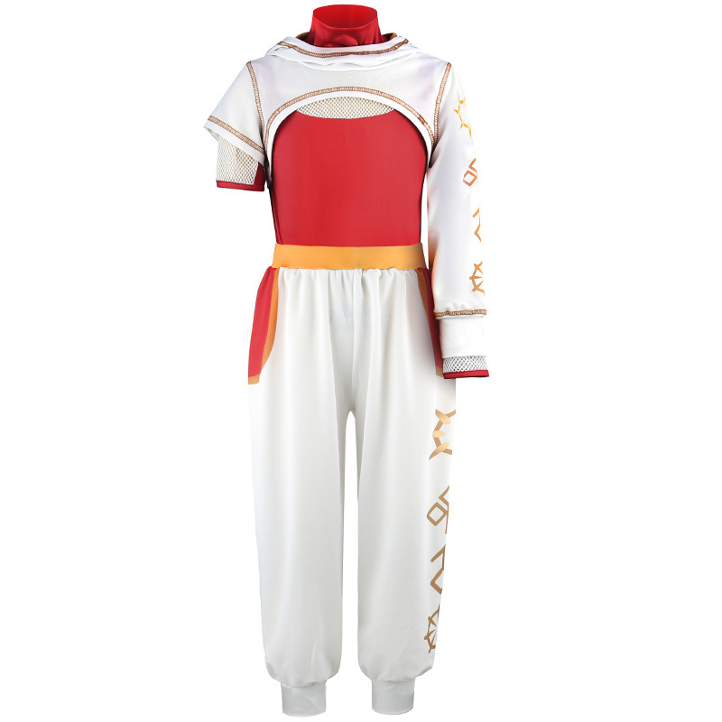 Gyerekeknek szóló Halloween-zombi középiskolai témájú ruha, 3–8 éveseknek, 2025 nyár, 100% poliészter