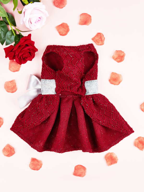 Naminių gyvūnėlių princesės suknelė, poliesterio sijonas, unisex drabužiai gyvūnams