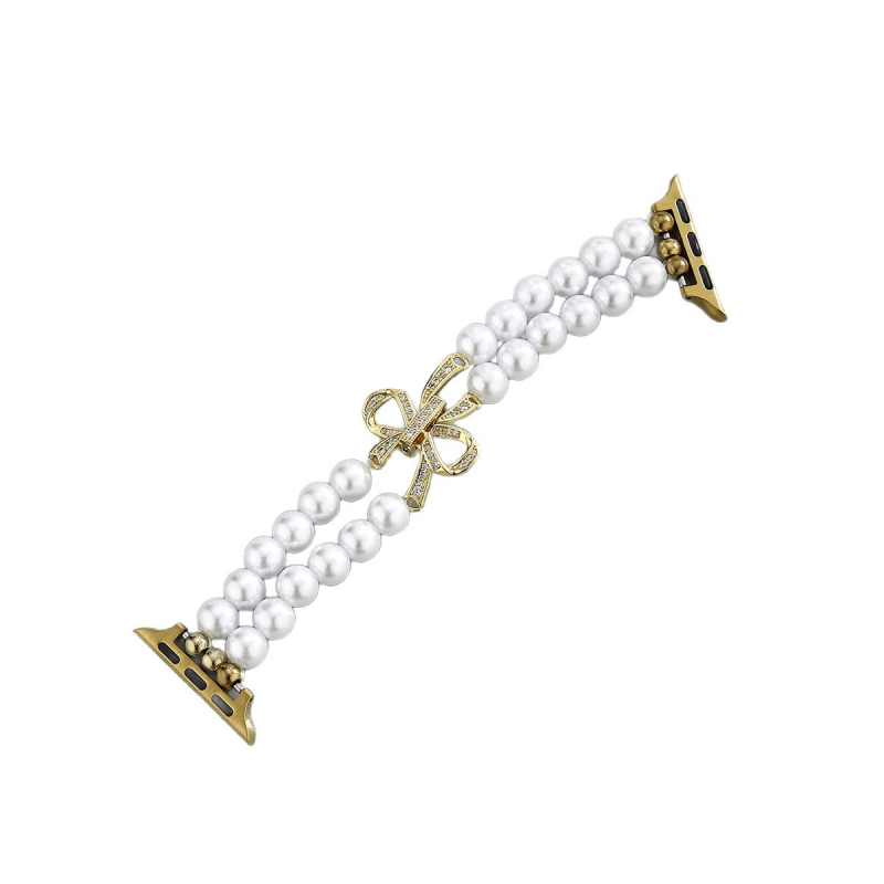 Elastīga pērļu siksna Apple Watch ar loku – metāla siksna, Nothing zīmols, 2025. gada rudens izlaišana, personalizēts trend