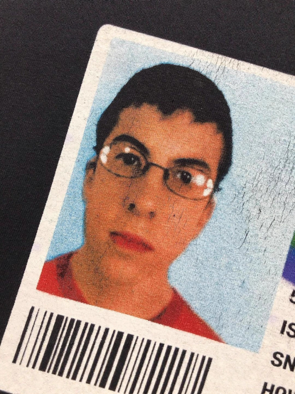 Κοντομάνικη μπλούζα T‑shirt American Vintage Punk Rock, βαμβάκι υψηλής πυκνότητας 96%+, χαλαρή γραμμή, στρογγυλός λαιμός, 300–350 g/m²