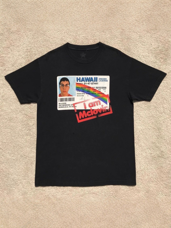 Κοντομάνικη μπλούζα T‑shirt American Vintage Punk Rock, βαμβάκι υψηλής πυκνότητας 96%+, χαλαρή γραμμή, στρογγυλός λαιμός, 300–350 g/m²