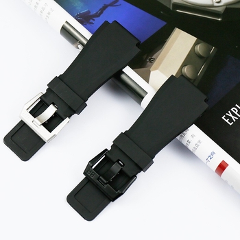 Gumijas pulksteņa siksna Bell & Ross BR01 – ārēji sporta stils, oriģināls dizains