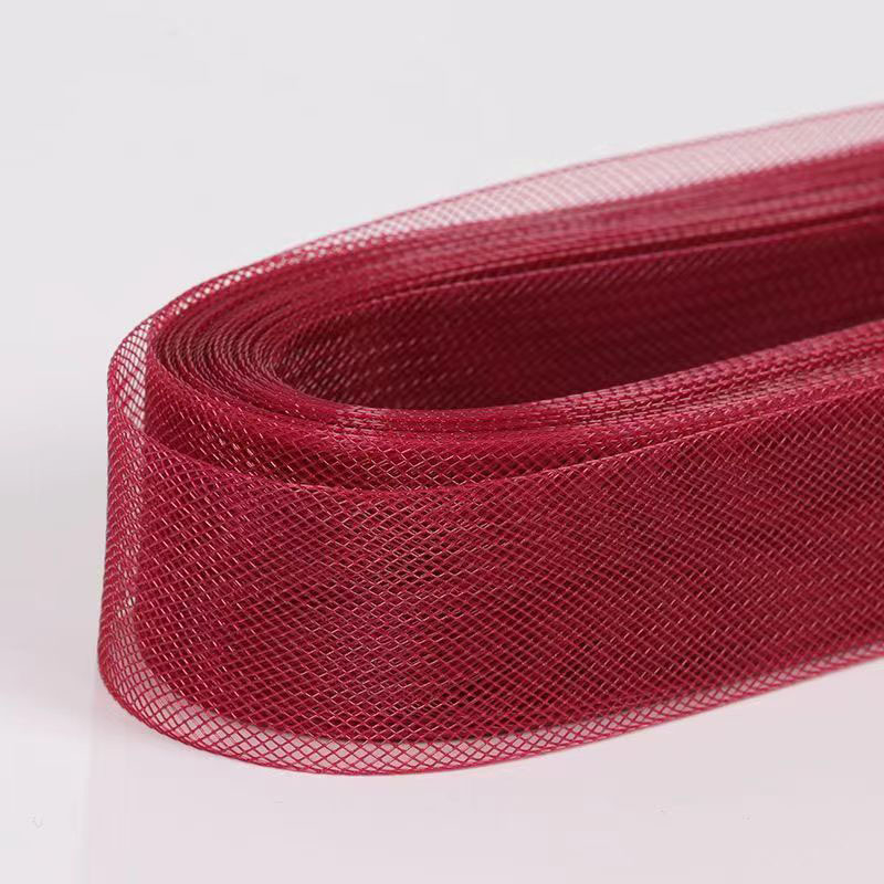 Elastinis tinklas su fishbone raštu drabužiams ir aksesuarams — poliesterio pluoštas, Hengyi