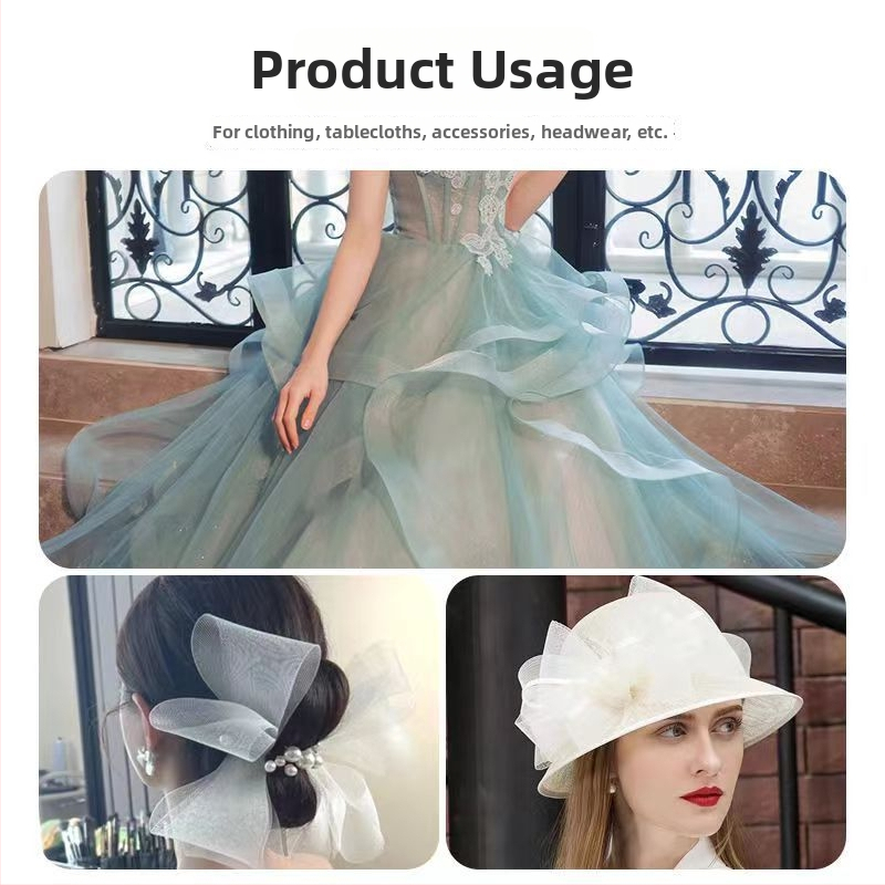 Elastīgs tīkls ar fishbone rakstu apģērbiem un aksesuāriem — poliestera filamenti, Hengyi