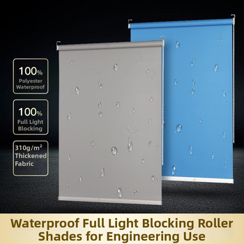 Donna poliestera blackout roleta žalūze birojam un viesnīcām; pielāgojama; mūsdienīgs minimālisma stils