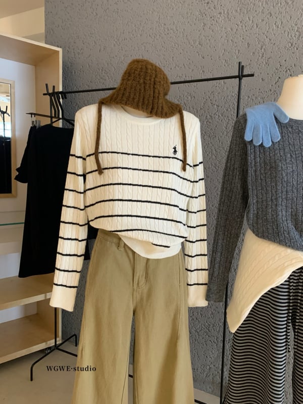 Ženski džemper, okrugli ovratnik, dugi rukavi, japansko-korejski casual stil, jesen 2025