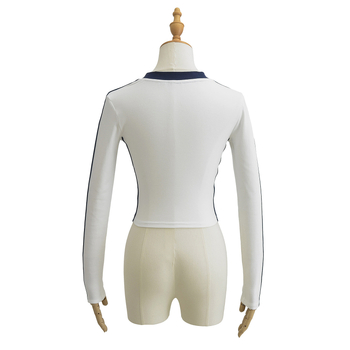 Pamukova majica kratkih rukava s V-izrezom, slim fit, streetwear stil