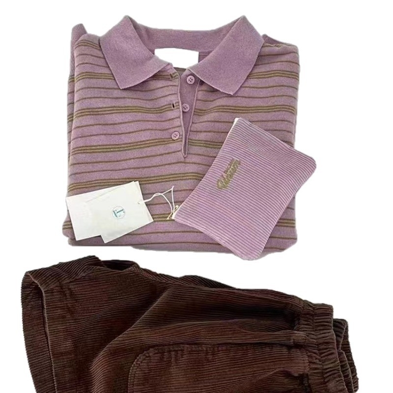 Top tricotat cu mâneci lungi, guler rotund, amestec viscose-spandex, croială slim, stil cardigan/college