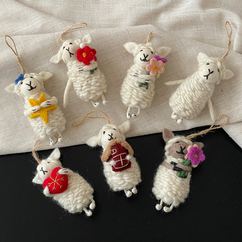 Vješalica za torbu od filca – 3D životinjska igračka (Little Bear, Little Pig, Little Animal), ručna izrada, model Y0582, Jesen 2025