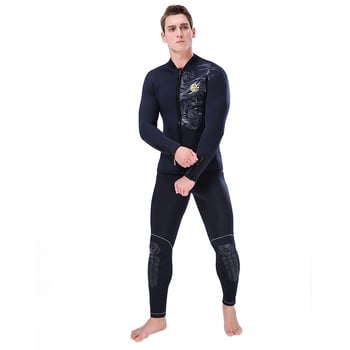 SLINX 5 mm neoprenska potapacka jakna s baršunastom podstavom – unisex topli wetsuit top za ronjenje i surfanje