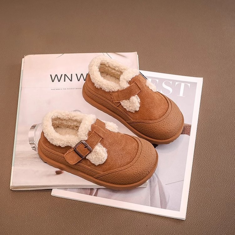 Παιδικά χιονικά μποτάκια με λακαρισμένο δερμάτινο επάνω μέρος, καουτσούκ σόλα, κλείσιμο Velcro, παχύτερη κατασκευή, για ηλικίες 1–12 ετών