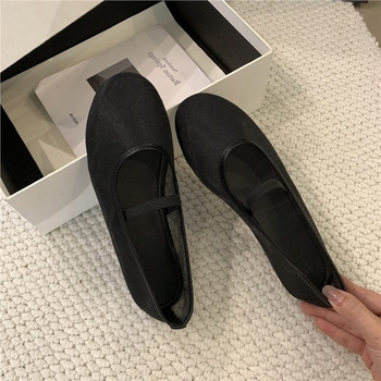 Baletanke od mreže, okrugli vrh, mrežasti gornji dio, niski profil, prozračne