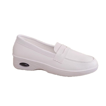 Ženske medicinske loaferice, prozračno PU gornjište, mekana podloga, slip-on, nizak potpetica