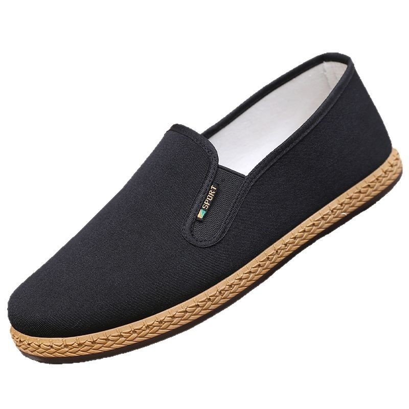 Casual tenisice od pamuka – okrugli vrh, gornji dio od pamuka, PVC đon, otporne na habanje, plitak otvor do 7 cm