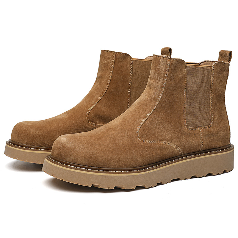 Martin čizme, gornji dio od svinjske kože, gumeni potplat, srednji peta 3–5 cm, retro stil
