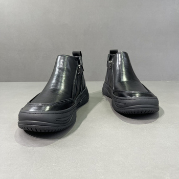 Мъжки Chelsea ботуши, горна част от първокласна телешка кожа, подплата от телешка кожа, гумена подметка