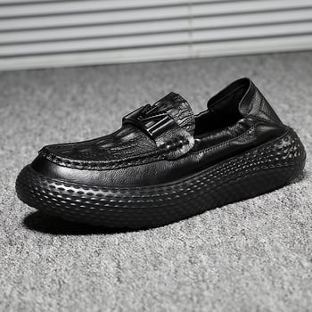 Vissalen Unisex Bean Shoes – Slip-On Nautične tenisice s gumom, zaobljeni vrh, visina pete 3–5 cm, dobna skupina 18–40