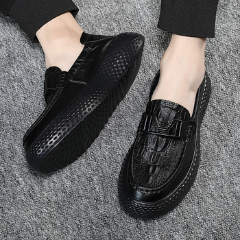 Vissalen Unisex Bean Shoes – Slip-On Nautične tenisice s gumom, zaobljeni vrh, visina pete 3–5 cm, dobna skupina 18–40